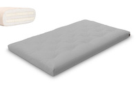 Futon Mattress 120x200 with latex - Slim Duo Latex - Pascall Light Grey