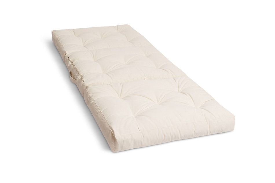 Futon Folding Mattress 80x200 with latex - Flex Latex - Pascall Ecru