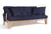Sofa bed 200 cm - Sakura - Pascall Futon Navy Blue