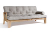 Sofa bed 200 cm - Sakura - Pascall Futon Light Grey