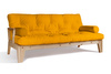 Sofa bed 200 cm - Sakura - Pascall Futon Yellow