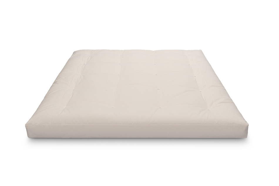 Futon Mattress 180x200 with latex and 2x coconut - Comfort Relax Hard - Pascall Ecru