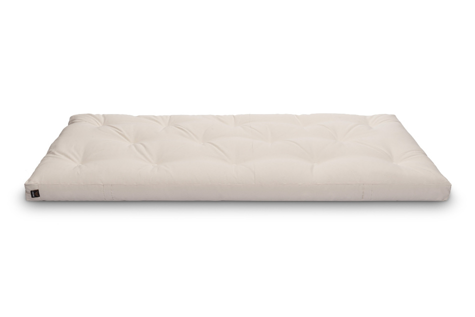 Futon Mattress 90x200 - Slim Natural - Pascall Ecru