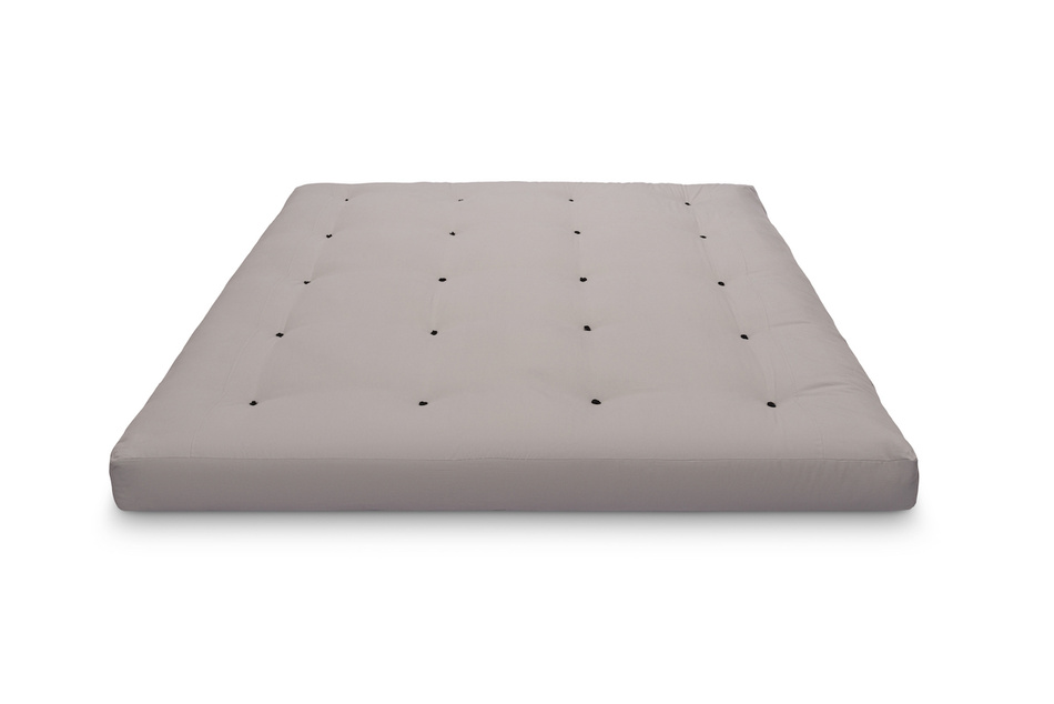 Futon Mattress 180x200 with wool, latex and 2x coconut - Comfort Wool Hard - Pascall Grey