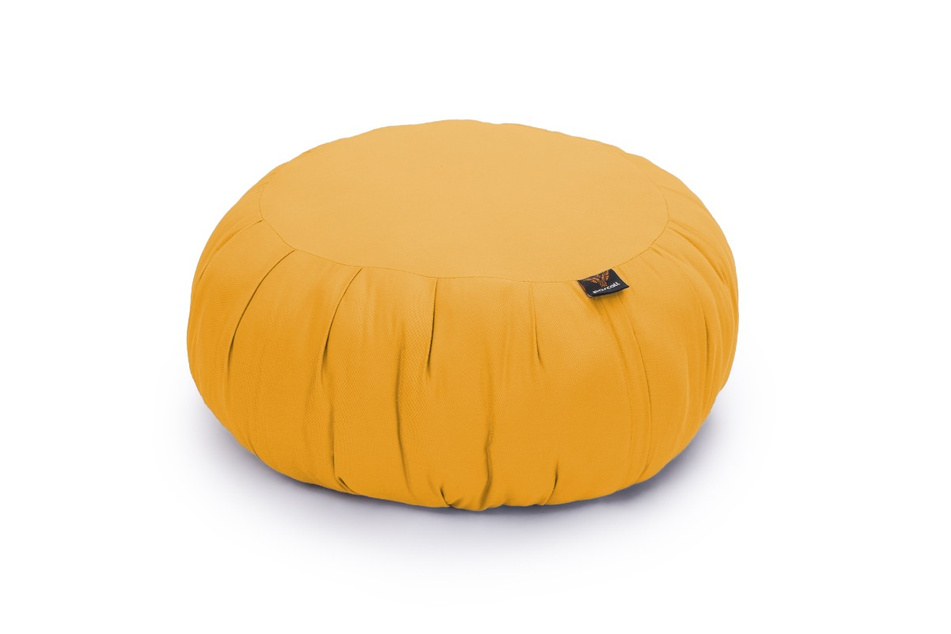 Meditation pillow Zafu 25x50cm - Pascall Yellow