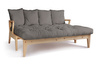 Sofa bed 200 cm - Sakura - Pascall Futon Grey