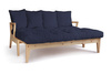 Sofa bed 200 cm - Sakura - Pascall Futon Navy Blue