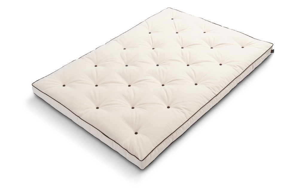 Futon Mattress 120x200 with latex - Slim Duo Latex - Pascall Kedro Ecru