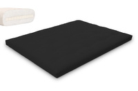 Futon Mattress 160x200 with latex - Slim Latex - Pascall Black